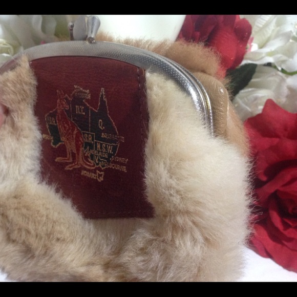 VTG Australia Kangaroo Fur Leather Souvenir Wallet - Picture 11 of 16